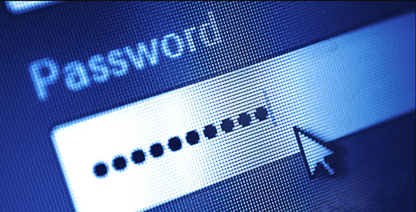 Password field graphic.